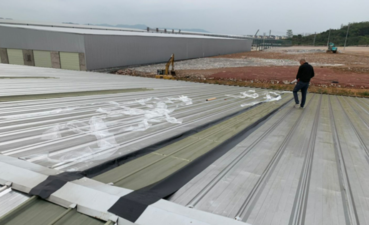 开化厂房屋面防水维修案例